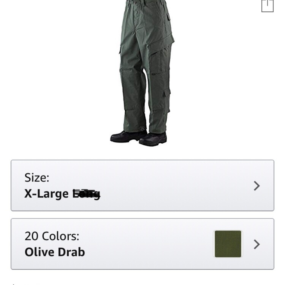 TRU-Spec XL Tactical responder uniform pants